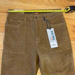 NWT Blue Spice Corduroy